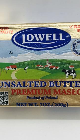 Lowell Butter Unsalted