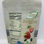 Simply nature Freeze dried Strawberries (34g.)