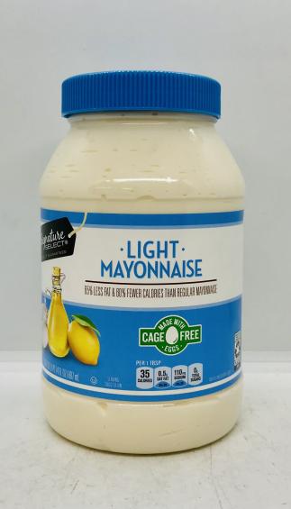 Signature Select Mayonnaise Light 887Ml