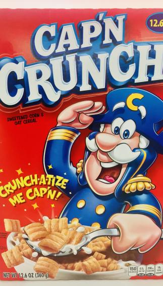 Cap'n Crunch sweetened corn & oat cereal 12.6OZ