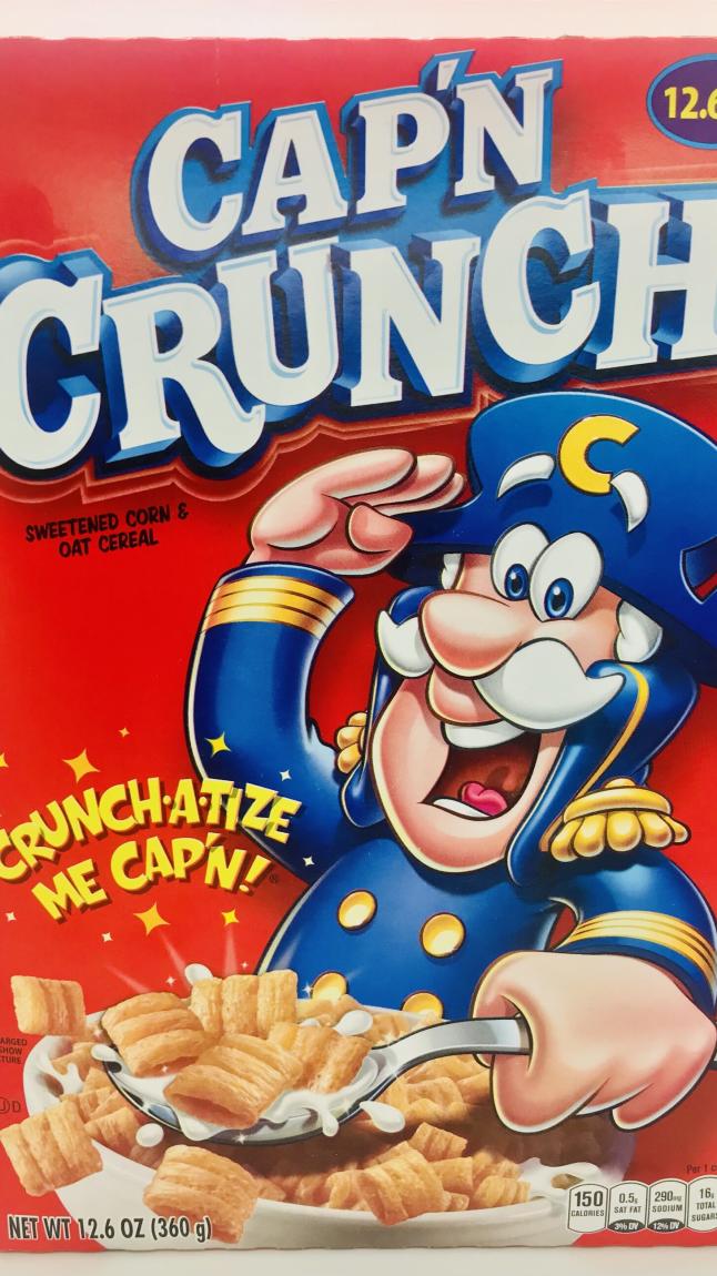 Cap'n Crunch sweetened corn & oat cereal 12.6OZ