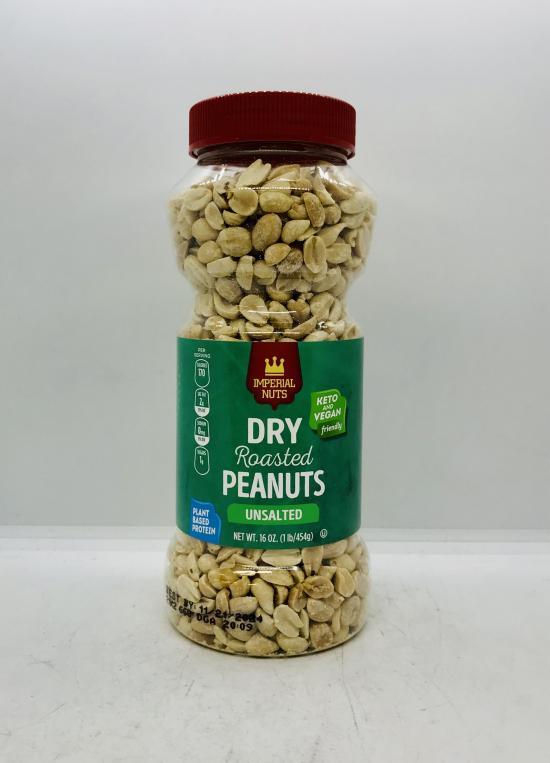 IN Dry Roasted Peanuts Unsalted 454g