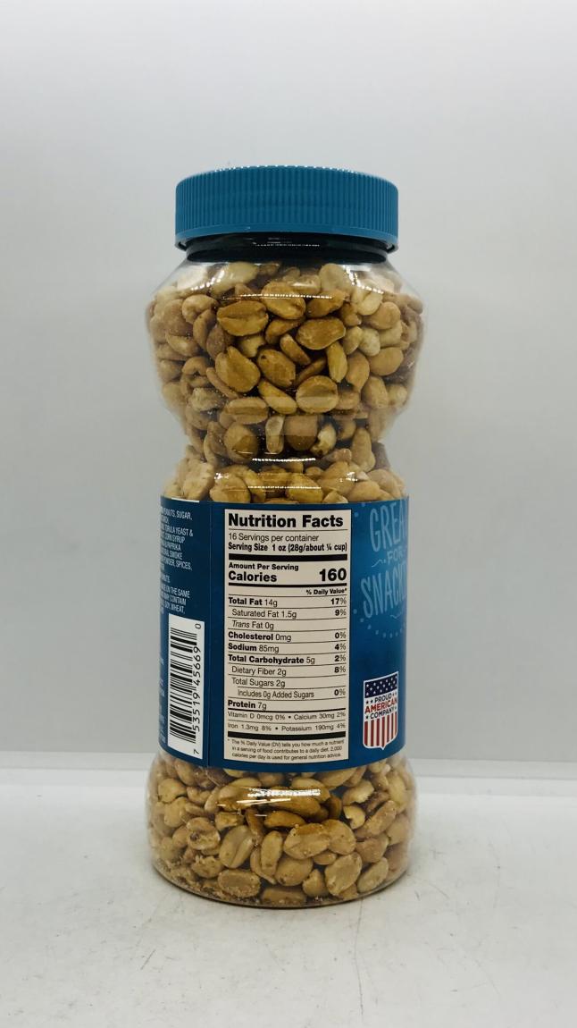 IN Dry Roasted Peanuts Lighty Salted 454g