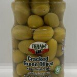 Ikram Cracked Green Olive 700g.