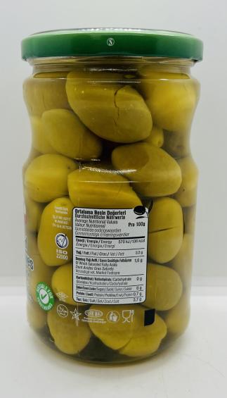 Ikram Cracked Green Olive 700g.