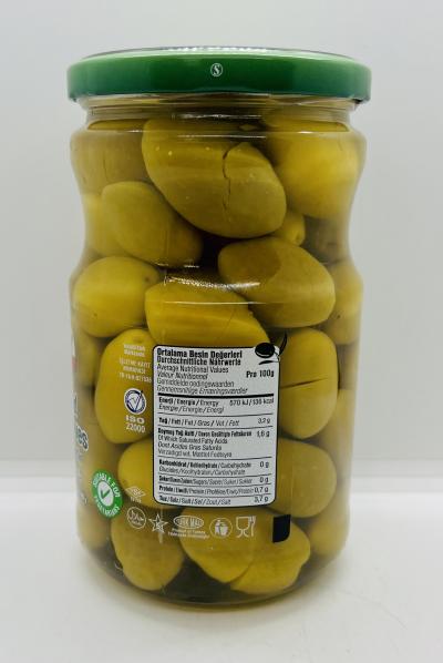 Ikram Cracked Green Olive 700g.