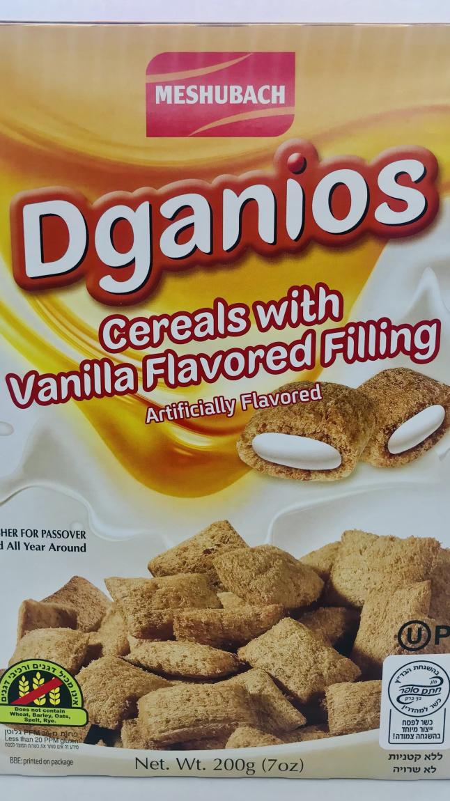 Meshubach Dganios cereals w. vanilla 200g.