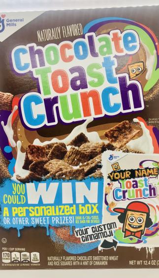 G & M Chocolate Toast Crunch 351g.