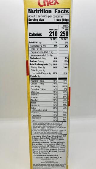 General Mills Wheat Chex (396g.)