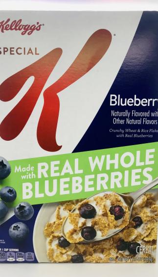 Kellogg's Blueberry 328g.