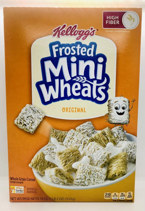 Kellogg's frosted mini wheats original 510g.