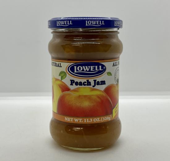 Lowell Peach Jam 320g