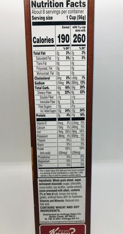 Kellogg's little bites chocolate 450g.