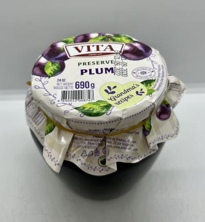 Vita  Blackcurrant Preserve 670g