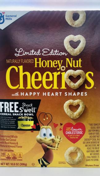 G & M Cheerios Honey Nut 306g.