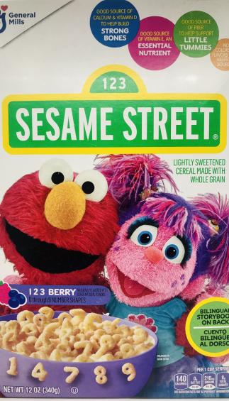 Sesame Street Berry 340g.