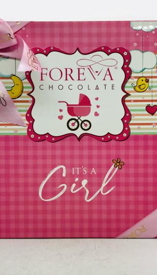 Foreva Girl Milk and Dark Madlen Chocolate 345g