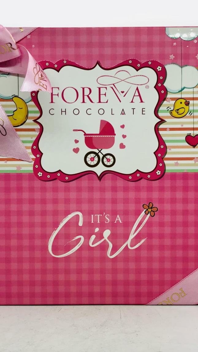 Foreva Girl Milk and Dark Madlen Chocolate 345g