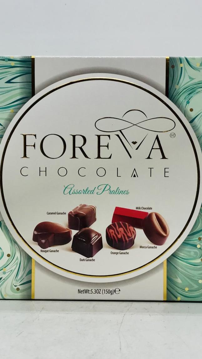 Foreva Assorted Filled Milk, Dark and White Chocolate 150g