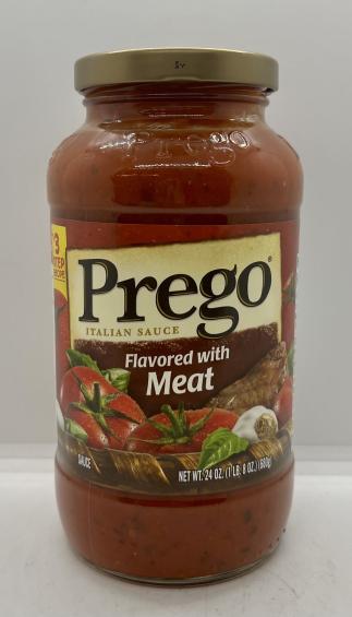 Prego Flavored w. Meat 680g.