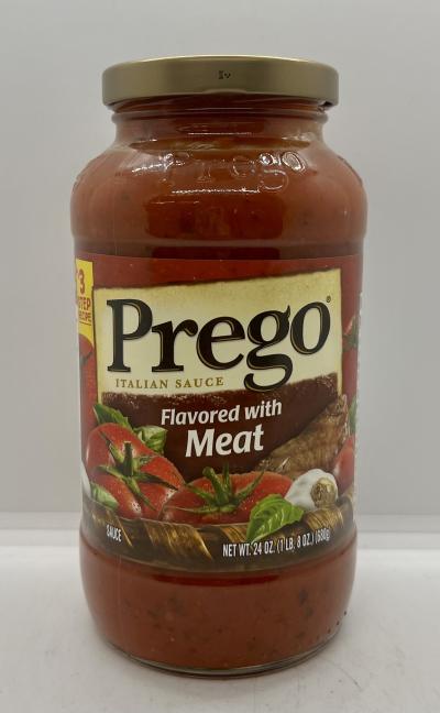 Prego Flavored w. Meat 680g.