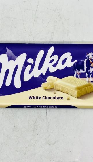 Milka White Chocolate 100g