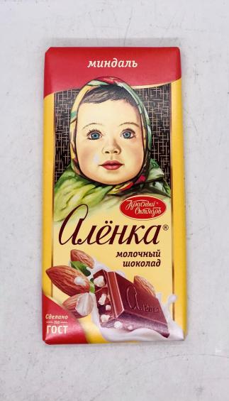 Alenka Chocolate Almond 90g