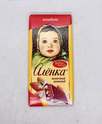 Alenka Chocolate Almond 90g