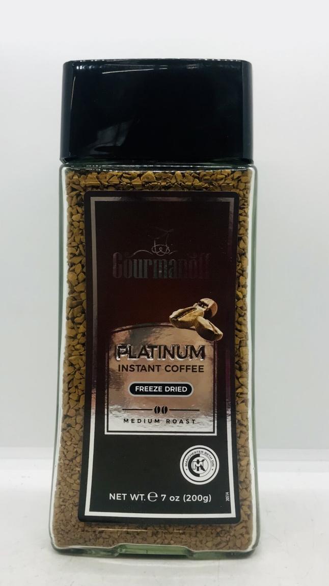 Gourmanoff Platinum Instant Coffee 200g