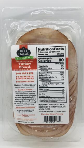 Deli Halal Turkey Breast