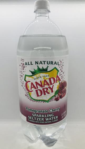 Canada Dry pomegranate cherry 2L.