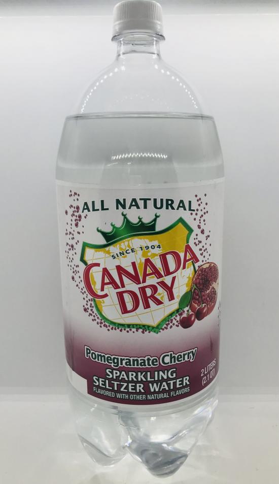 Canada Dry pomegranate cherry 2L.