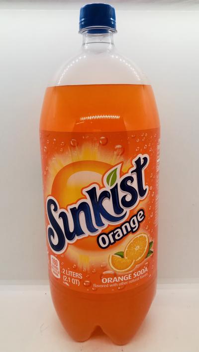 Sunkist Orange soda 2L.