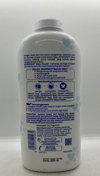 Johnson's Baby Powder 500g