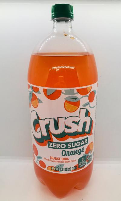 Crush zero sugar Orange 2L.