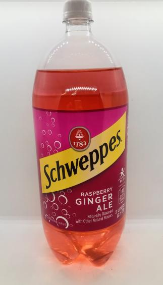 Schweppes Raspberry Ginger Ale 2L.