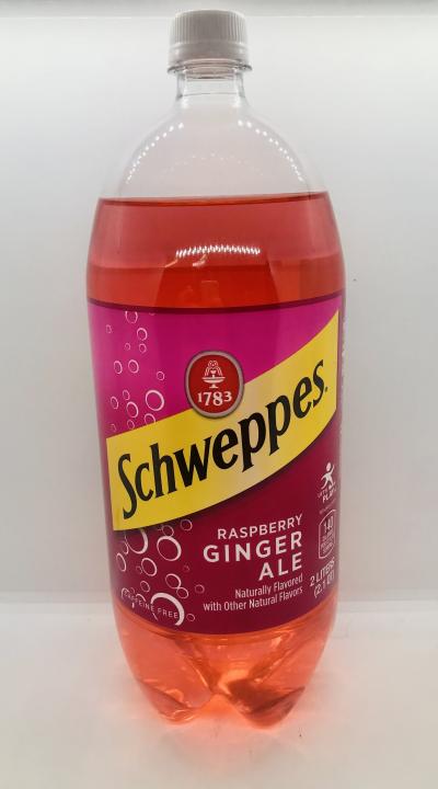 Schweppes Raspberry Ginger Ale 2L.