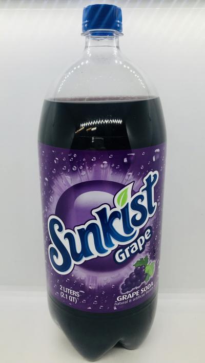 Sunkist Grape soda 2L.