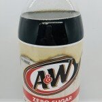 A & W Zero Sugar Root beer 2L.