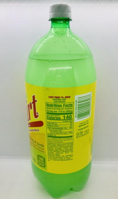 Squirt grapefruit soda 2L.