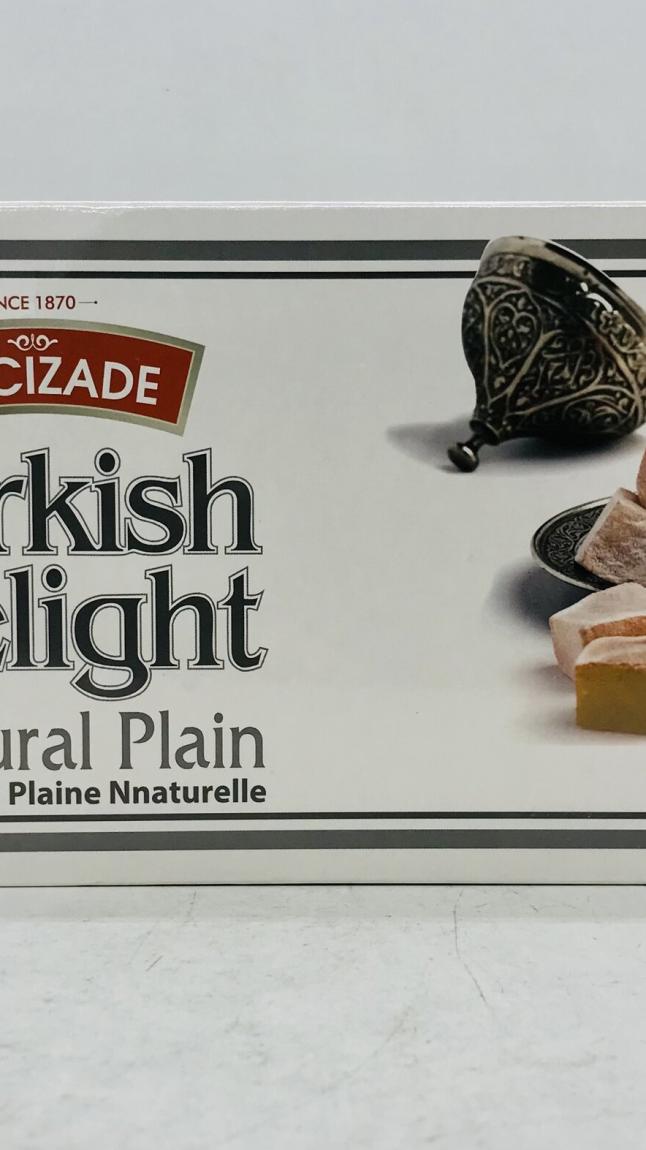 Hacizade Turkish Delight Natural Plain 454g