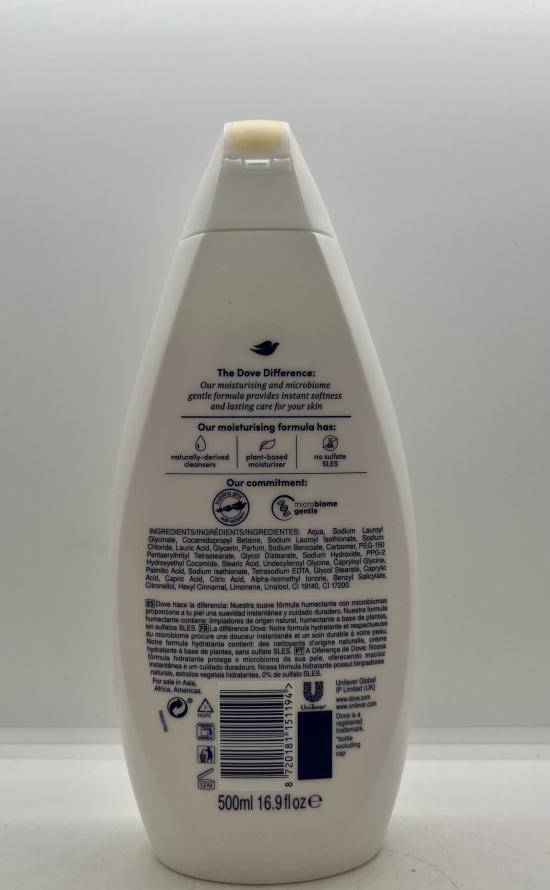 Dove Nourishing Silk Body Wash 500ml