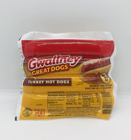 Gwaltney Turkey Hot Dogs