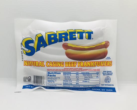 SABRETT Natural Casing Beef