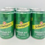 Schweppes Ginger Ale 221mL.