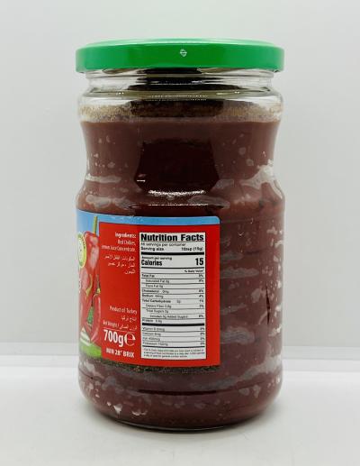 Floria Hot Pepper Paste 700g.