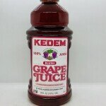 Kedem 100% Pure Kosher Blush Flavored Grape Juice 1.89 L