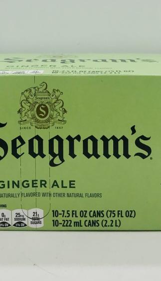 Seagram's Ginger Ale 222ml.