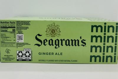 Seagram's Ginger Ale 222ml.