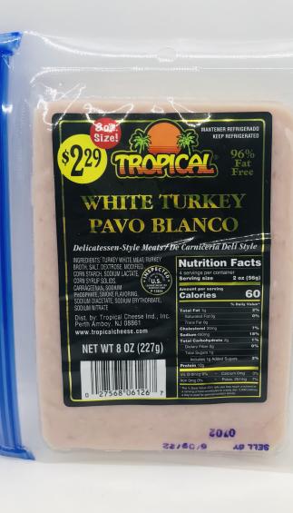 Tropical White Turkey